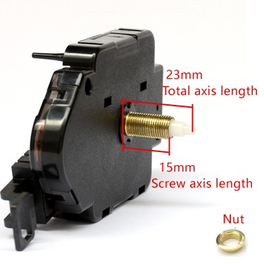 Nextime quarts pendelmovement 12888D2C shaft 23 mm